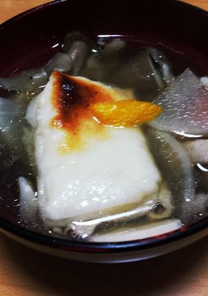 簡単！きのこのお雑煮-レシピのメイン写真