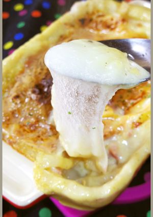 お餅余ってませんか？豆乳でお餅グラタン！-レシピのメイン写真