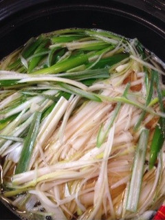白ねぎと豆腐のシンプルで甘いお鍋-レシピのメイン写真