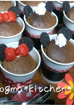苺リボンで♪ミッキー&ミニーデコ-レシピのメイン写真