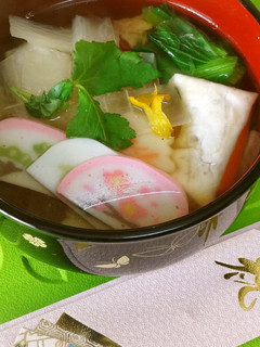 我が家のお雑煮は東京風の進化系♡-レシピのメイン写真