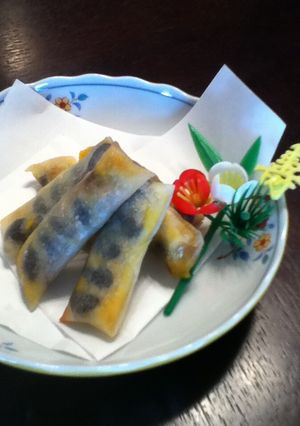 黒豆のカリカリチーズ春巻き-レシピのメイン写真