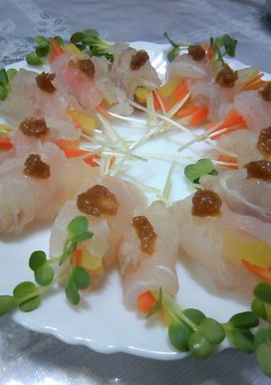 新提案! ヒラメのお刺身-レシピのメイン写真