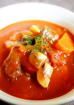 簡単美味しい♡トマトビーフシチュー☺-レシピのメイン写真
