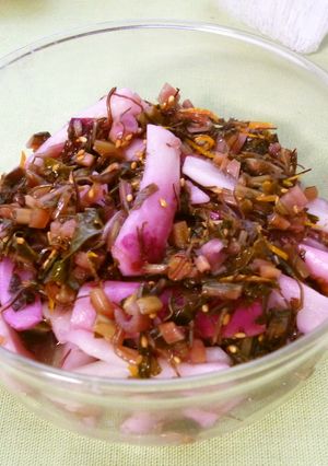 日野菜の簡単浅漬け-レシピのメイン写真