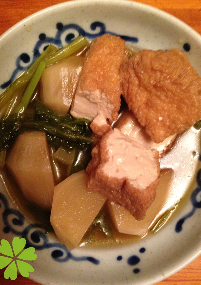 生揚げとかぶの煮物-レシピのメイン写真