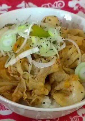 食欲倍増☆★豚キムチ丼-レシピのメイン写真