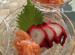 日本酒・焼酎に♡生サーモンの塩麹漬け-レシピのメイン写真