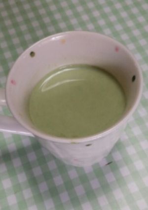 こ〜い、抹茶ラテ-レシピのメイン写真