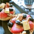 苺×黒豆×胡桃の白チョコトースト