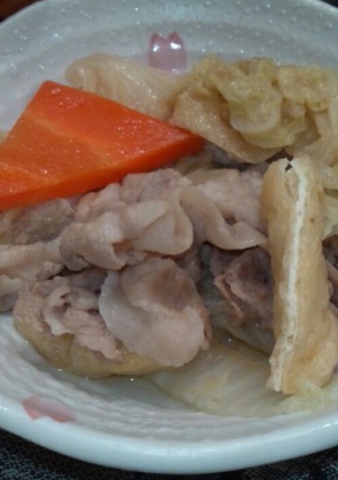 簡単！冬と言えば白菜の煮物-レシピのメイン写真