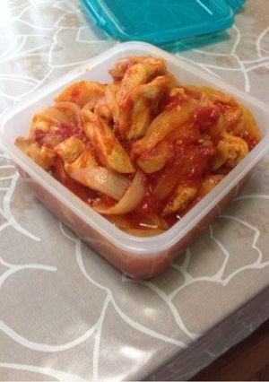 鶏肉のトマトソース煮-レシピのメイン写真
