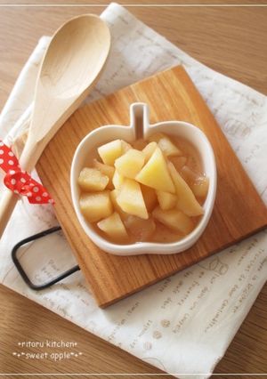 りんごの甘煮-レシピのメイン写真