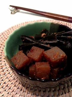 昆布とこんにゃくの甘辛煮-レシピのメイン写真