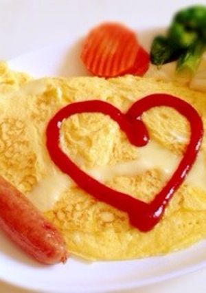 とろふわ簡単☆チーズオムレツ-レシピのメイン写真
