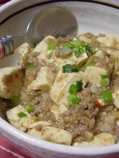 マーボー豆腐丼-レシピのメイン写真