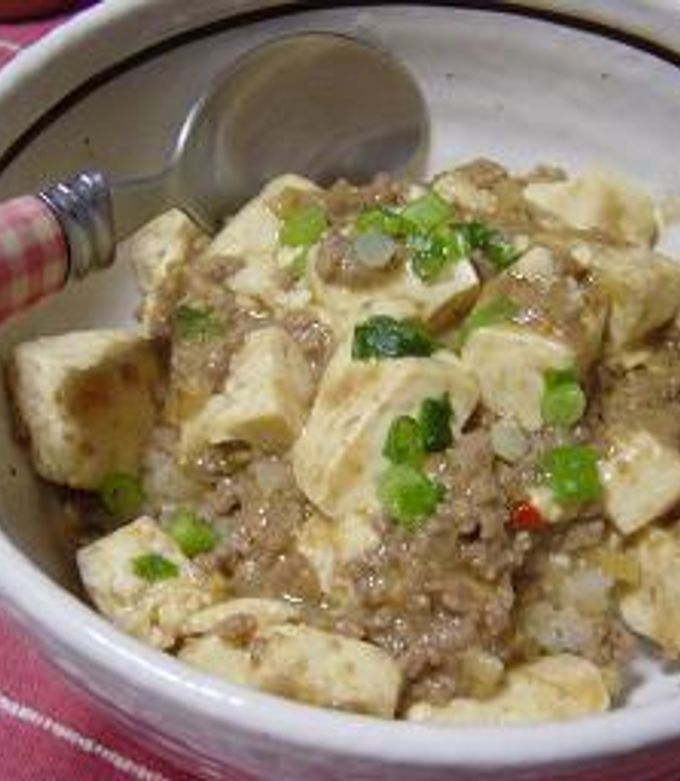 マーボー豆腐丼-レシピのメイン写真