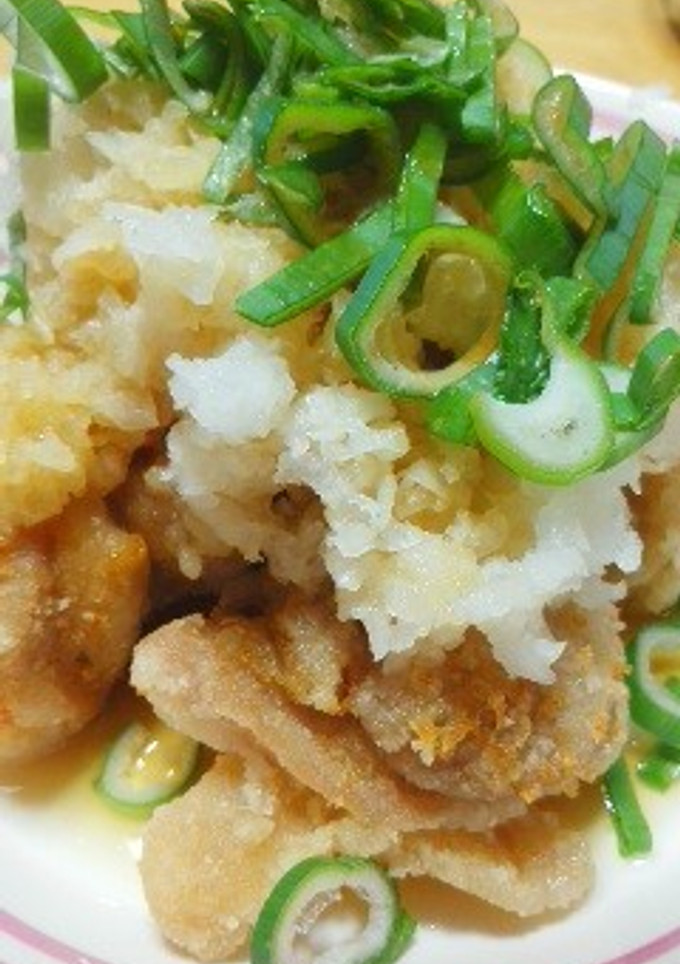 鶏唐揚げのおろし和え-レシピのメイン写真