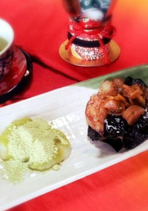 のり醤油もちときな粉もち-レシピのメイン写真