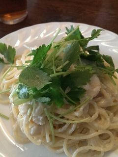 ダマ知らず☆酒粕クリームパスタ-レシピのメイン写真