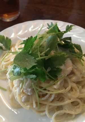 ダマ知らず☆酒粕クリームパスタ-レシピのメイン写真