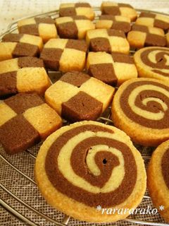 フープロ利用☆アイスボックスクッキー-レシピのメイン写真