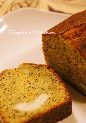 ポピーシード＆クリームチーズのケーキ☆-レシピのメイン写真