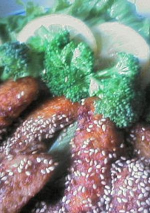 簡単さがうり　☆　手羽先味付き唐揚げ-レシピのメイン写真