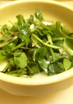 七草粥の前に…七草のレモン醤油漬け-レシピのメイン写真