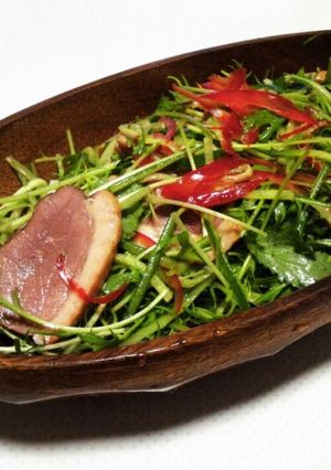 鴨肉と水菜のマリネ-レシピのメイン写真