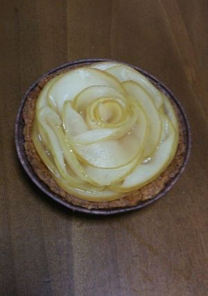 リンゴ薔薇のタルト-レシピのメイン写真