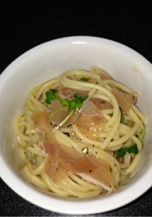 貝割れパスタサラダ-レシピのメイン写真