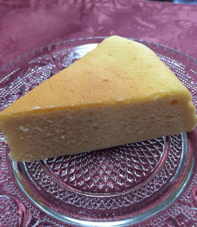 スフレチーズケーキ-レシピのメイン写真