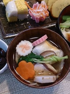 鶏ハム作りつつ雑煮-レシピのメイン写真