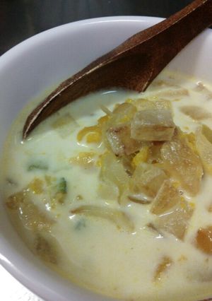 かぼちゃと焦がし玉ねぎのスープ-レシピのメイン写真
