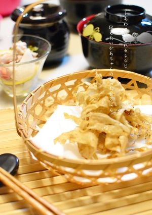 香ばしい。ごぼうのガーリックチップス-レシピのメイン写真