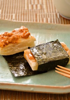 ピーナツバター DE 磯辺(いそべ)餅-レシピのメイン写真