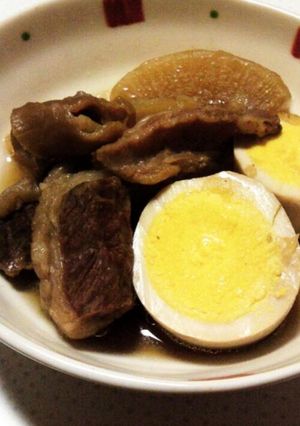 牛すじ肉の煮込み-レシピのメイン写真