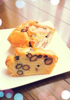 おせちの残りで簡単☆栗きんとん黒豆ケーキ-レシピのメイン写真