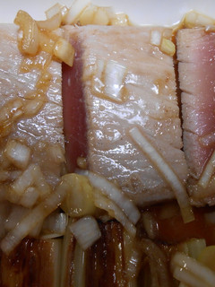 まぐろと葱焼きの葱ぽんソースかけ-レシピのメイン写真