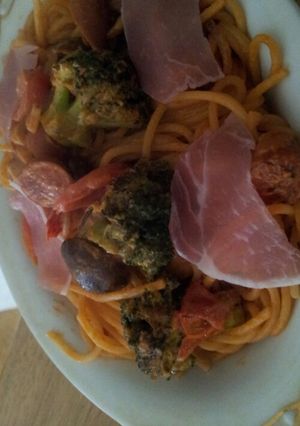 簡単 クリームチーズパスタ-レシピのメイン写真