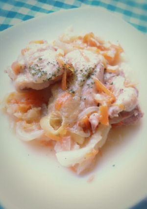 コトコト簡単！鶏肉のバター煮込み-レシピのメイン写真