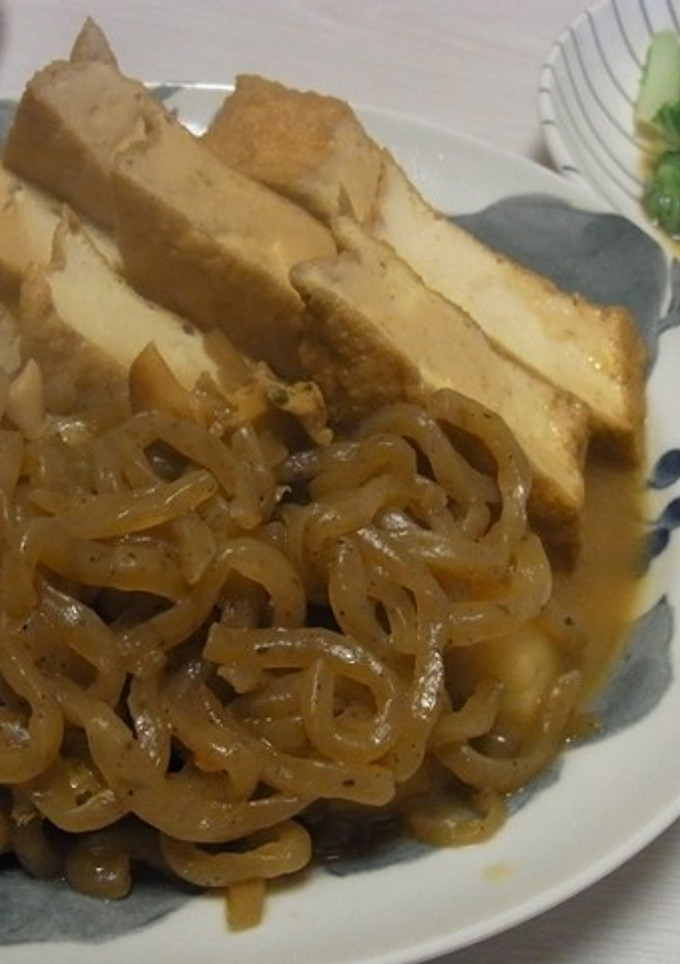 しみじみ旨い！ほたてと厚揚げの炒め煮-レシピのメイン写真