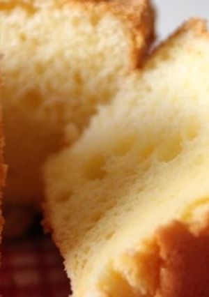 酒粕シフォンケーキ-レシピのメイン写真