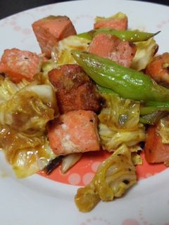 ☆鮭とキャベツの味噌バター炒め☆-レシピのメイン写真