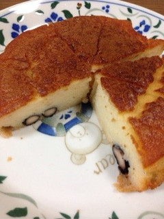 **黒豆のもちケーキ**-レシピのメイン写真