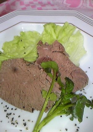 ジビエ！目からうろこ・鹿肉のシンプル水煮-レシピのメイン写真