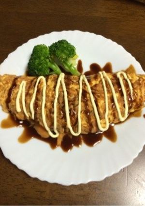 簡単♪納豆キムチオムレツwithじゃこ-レシピのメイン写真