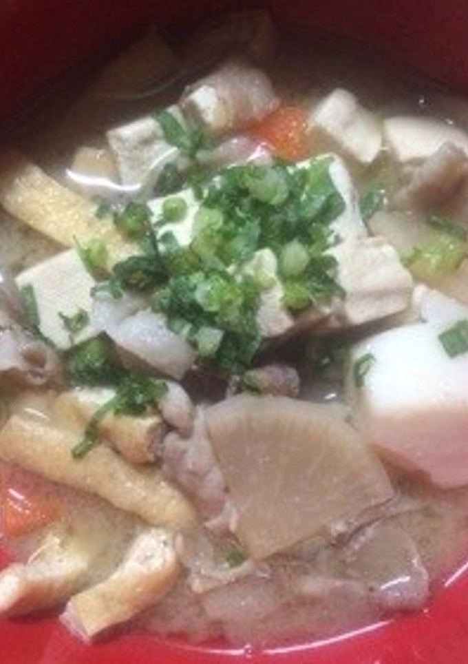節約簡単具だくさん豚汁-レシピのメイン写真