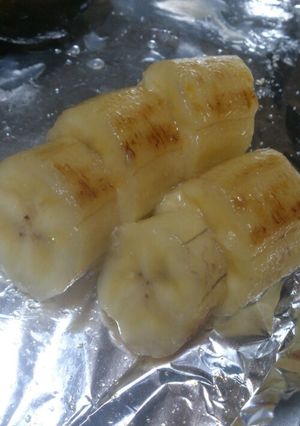 【ズボラ】焼きバナナ。【覚え書き】-レシピのメイン写真